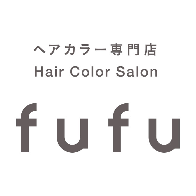 ヘアカラー専門店 fufu ロゴ