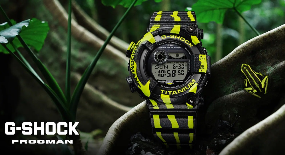 G-SHOCK フロッグマン登場!!