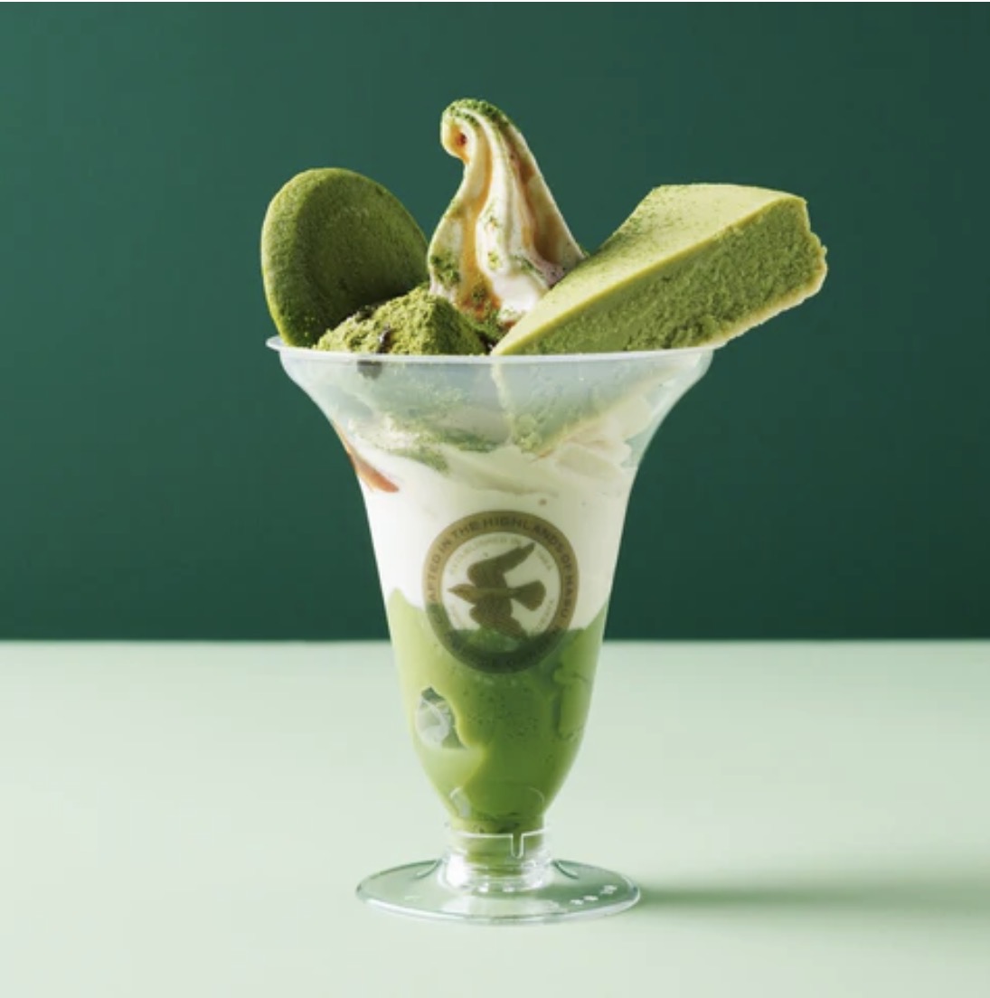 季節の御用邸パフェ 抹茶