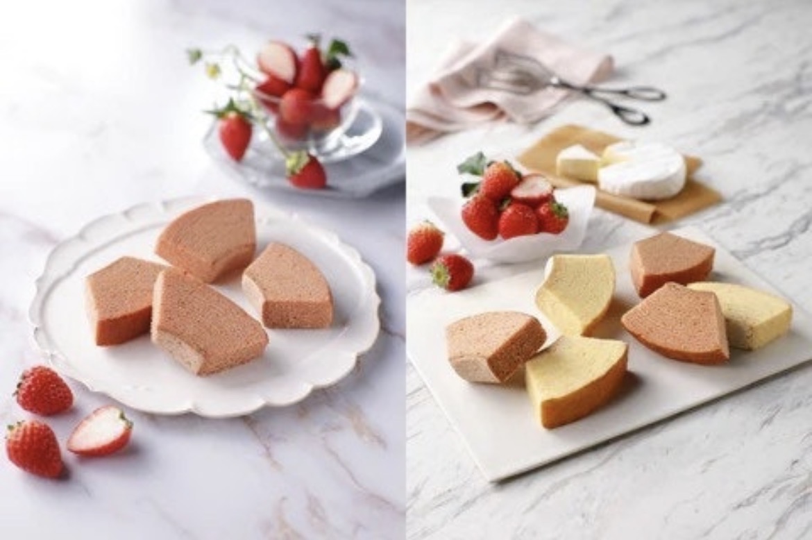 季節限定『ストロベリーチーズバウム』