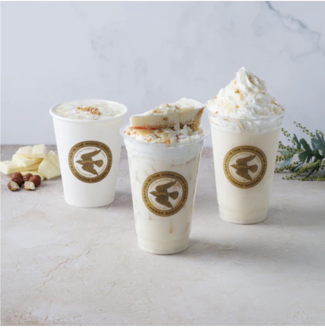 ホワイトデーシーズン限定カフェドリンク