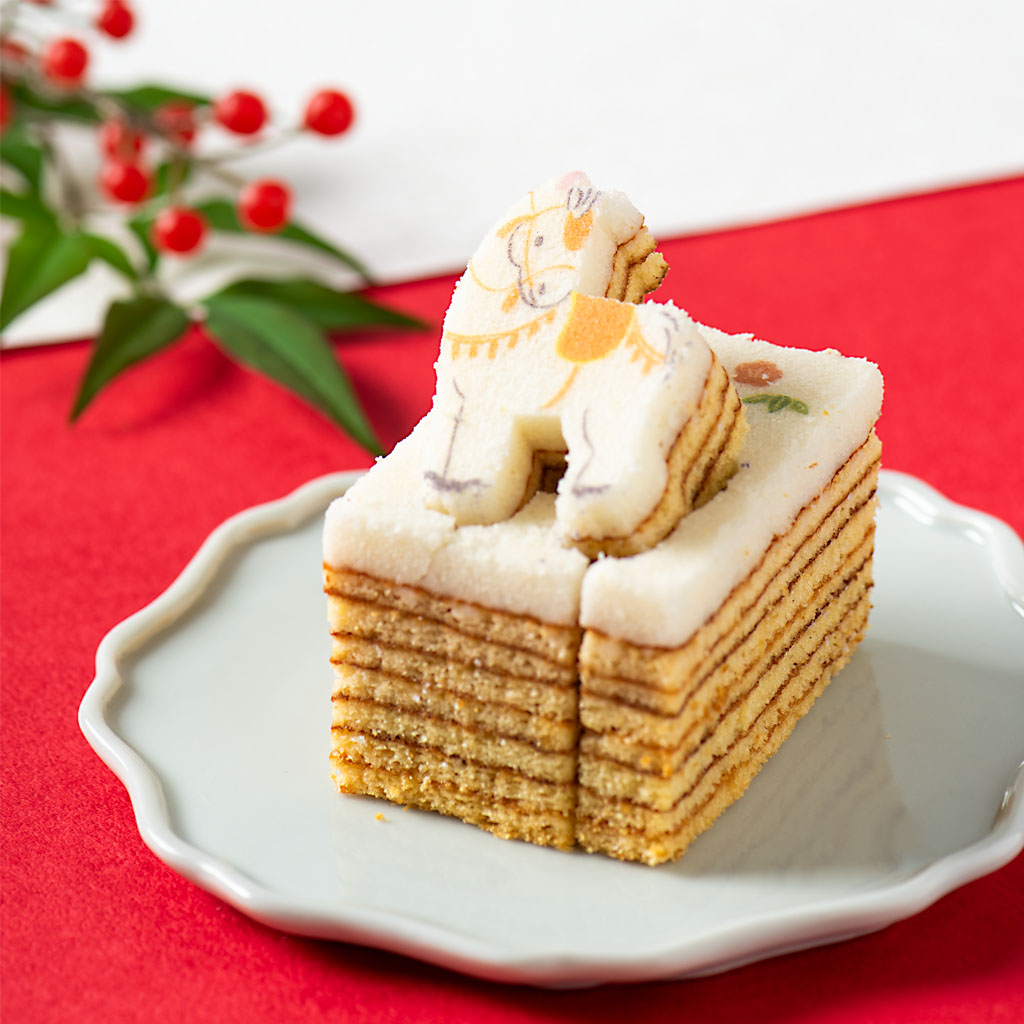 新年を彩る★干支バウム