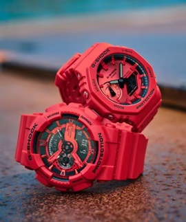 赤色のG-SHOCK新発売
