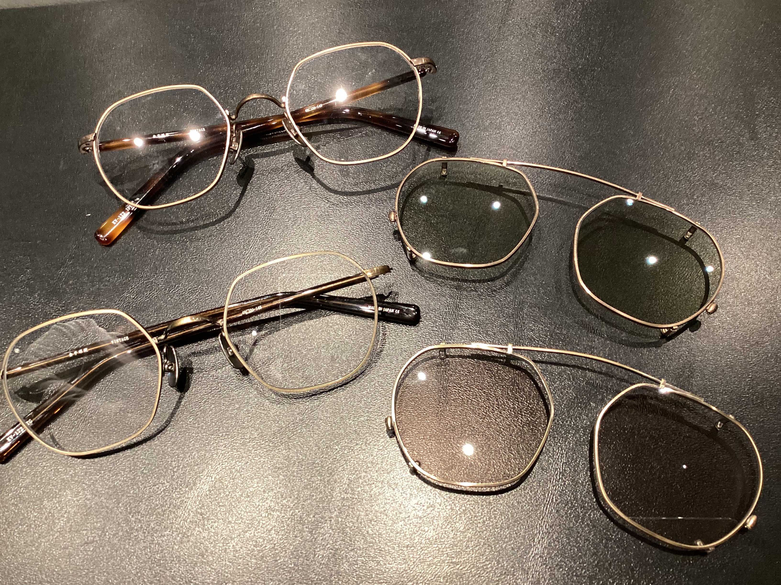 金子眼鏡店　クリップオンフレーム