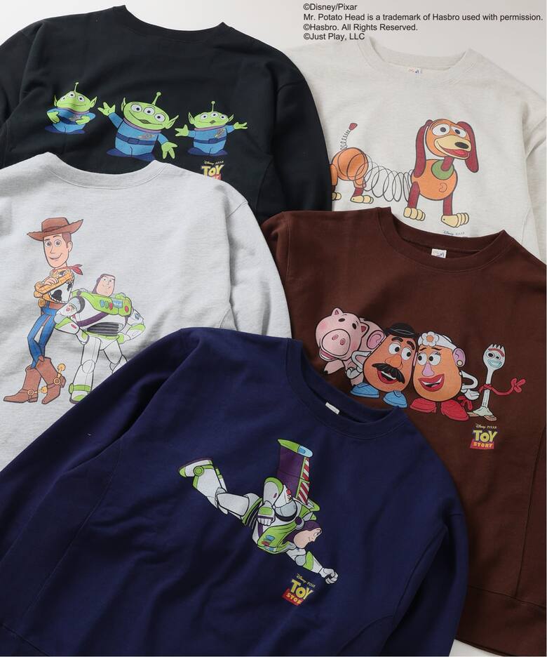 トイストーリー　別注プリントスウェット