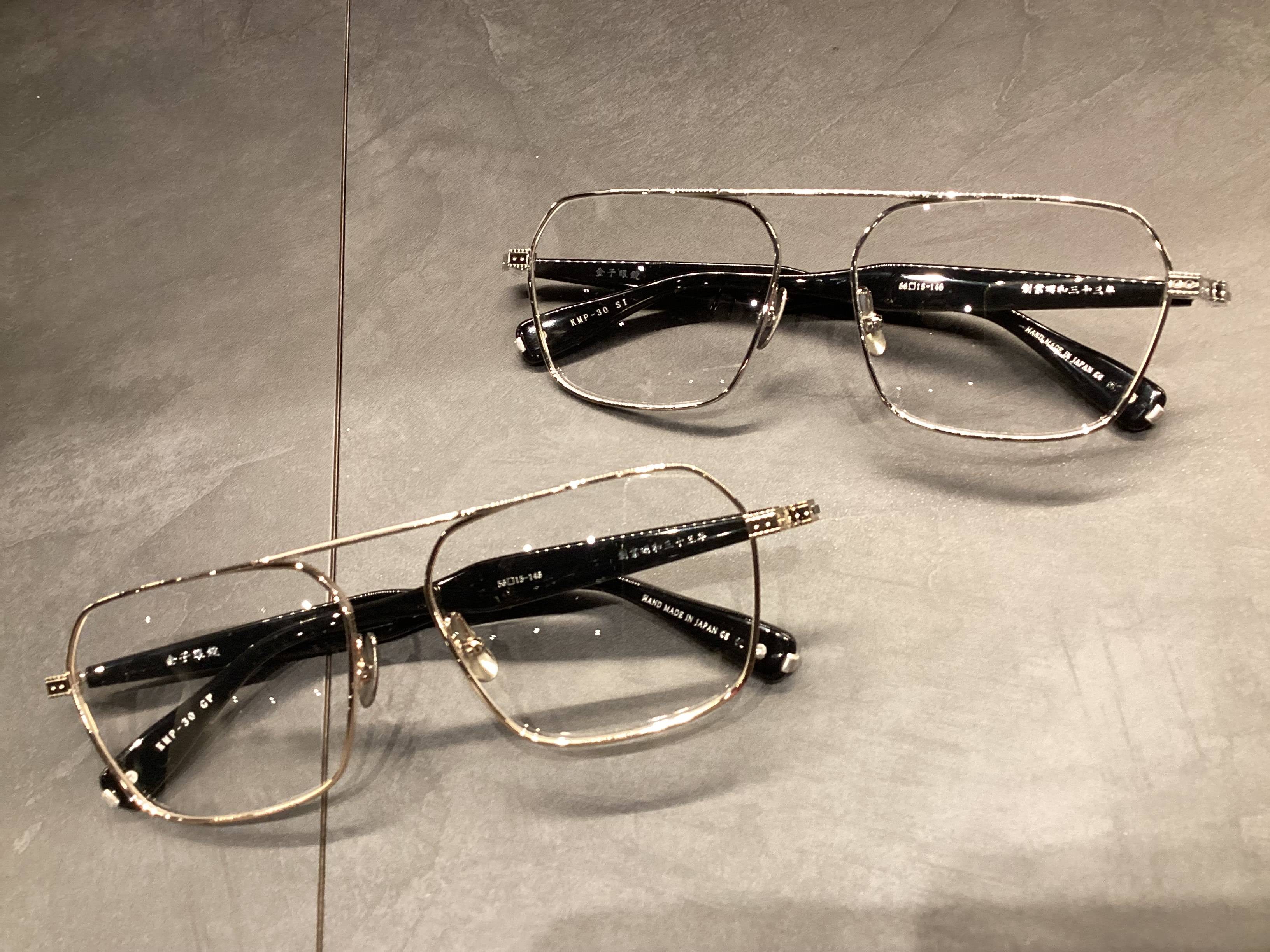 金子眼鏡　新作入荷