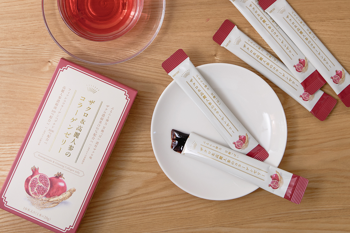 ザクロ＆高麗人参のコラーゲンゼリー