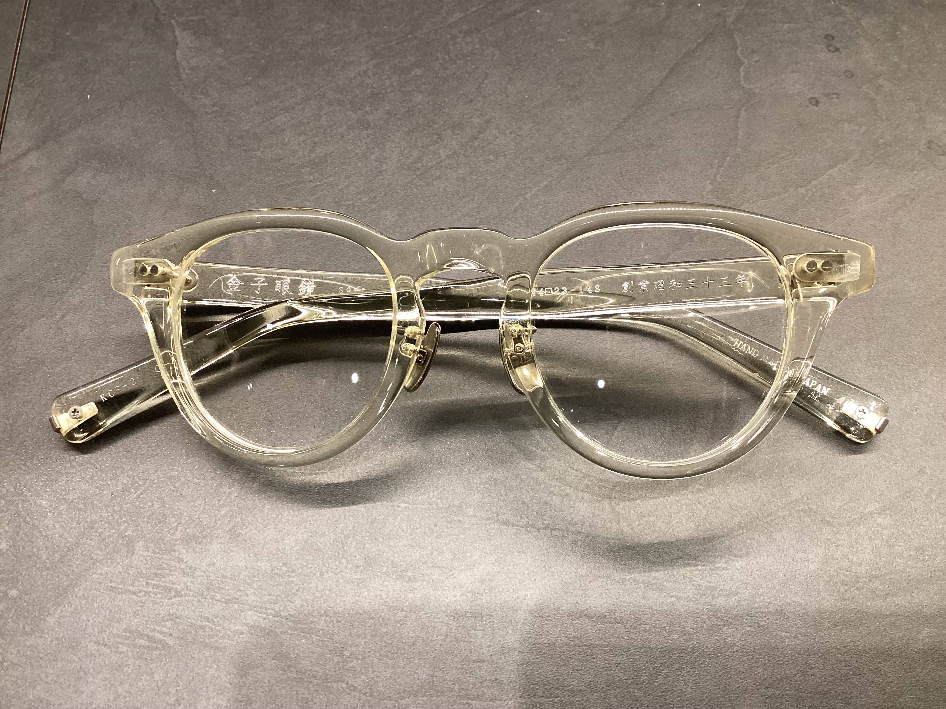 金子眼鏡店　クリアフレーム