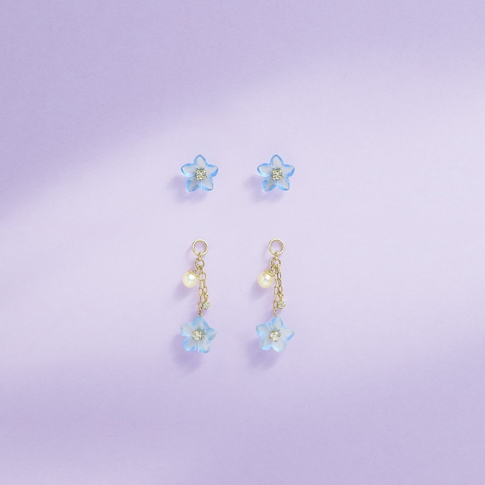 【新作】お花ジュエリー