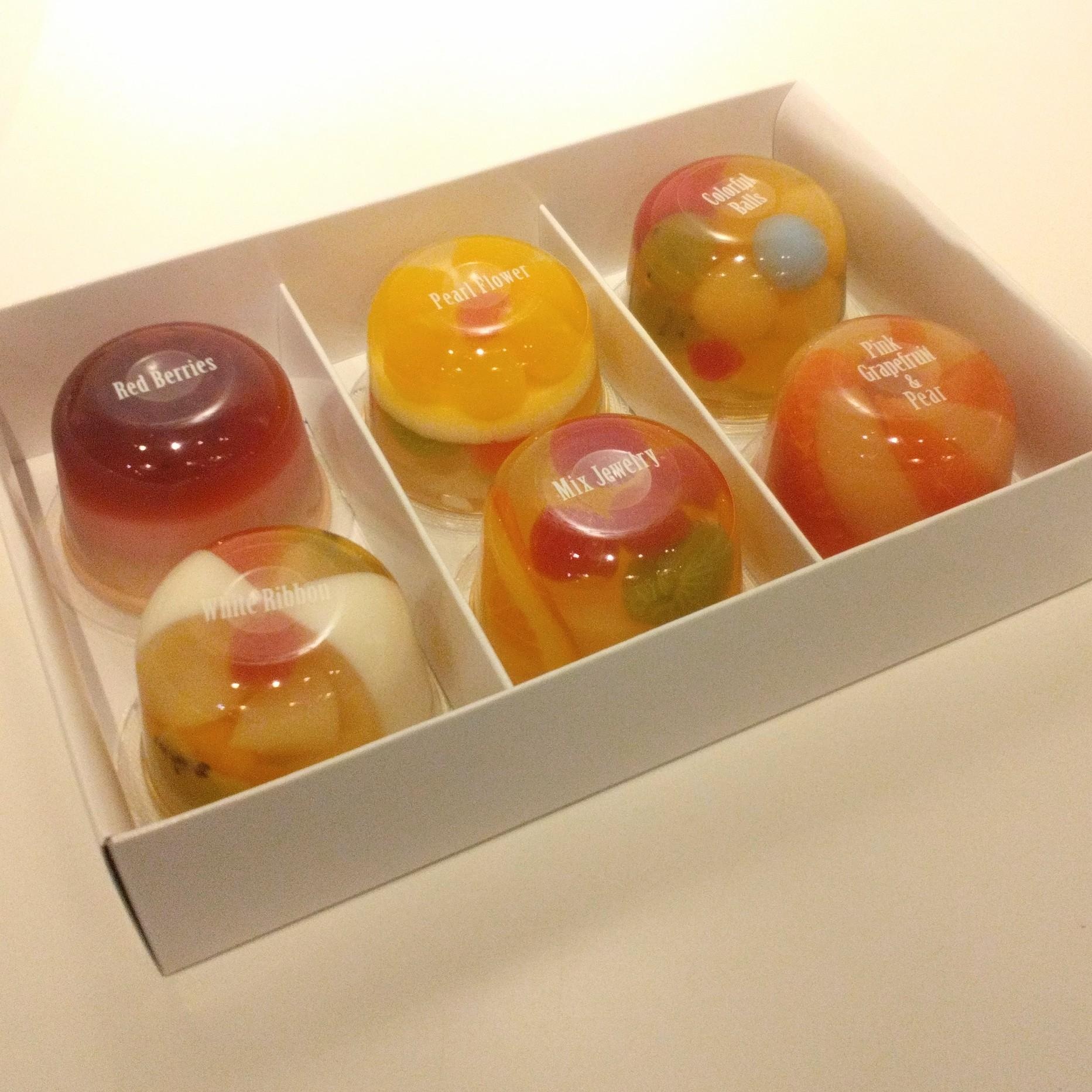 夏のおやつに！ミックスゼリー