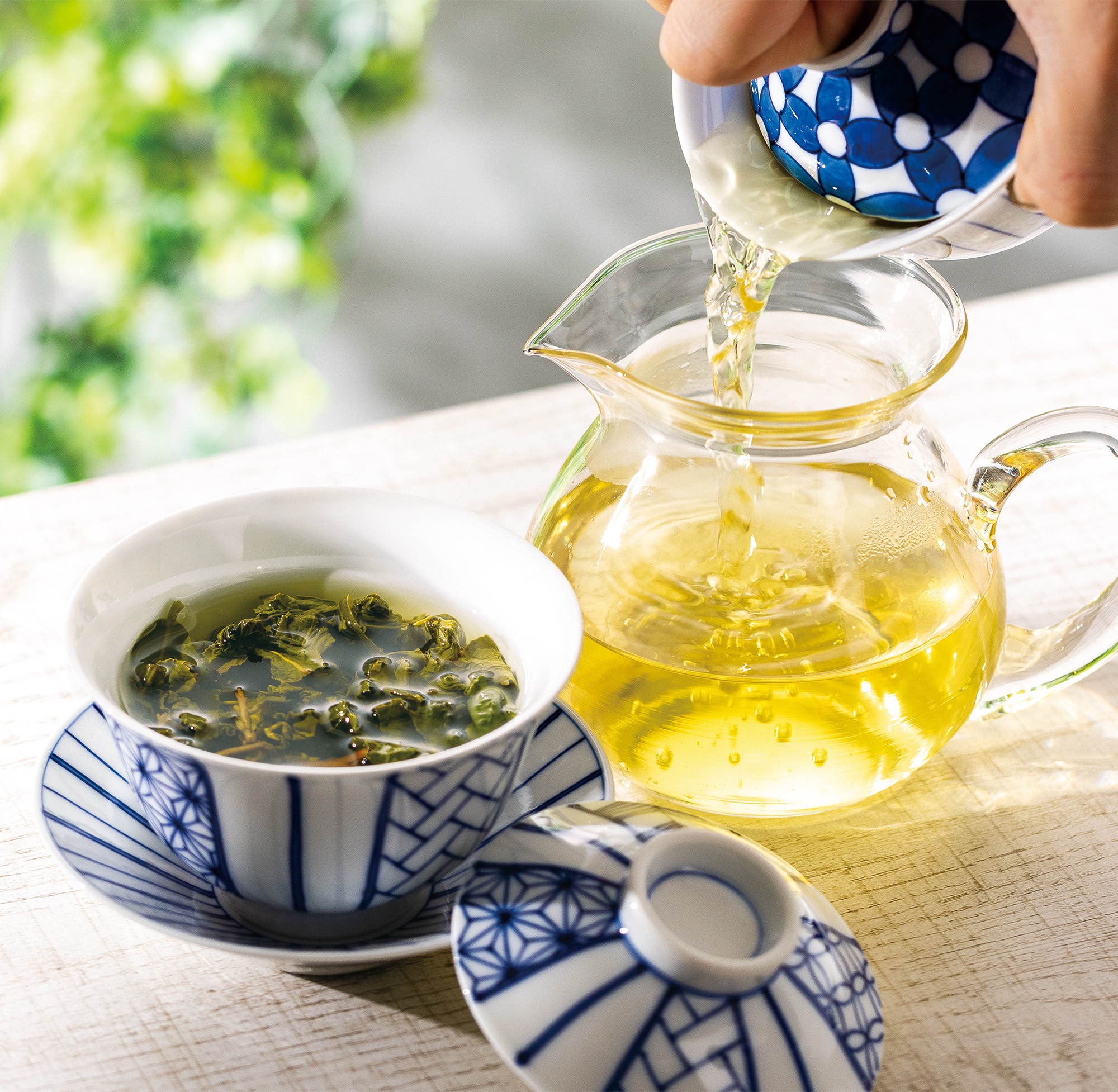 香り爽やか、台湾春摘み烏龍茶。