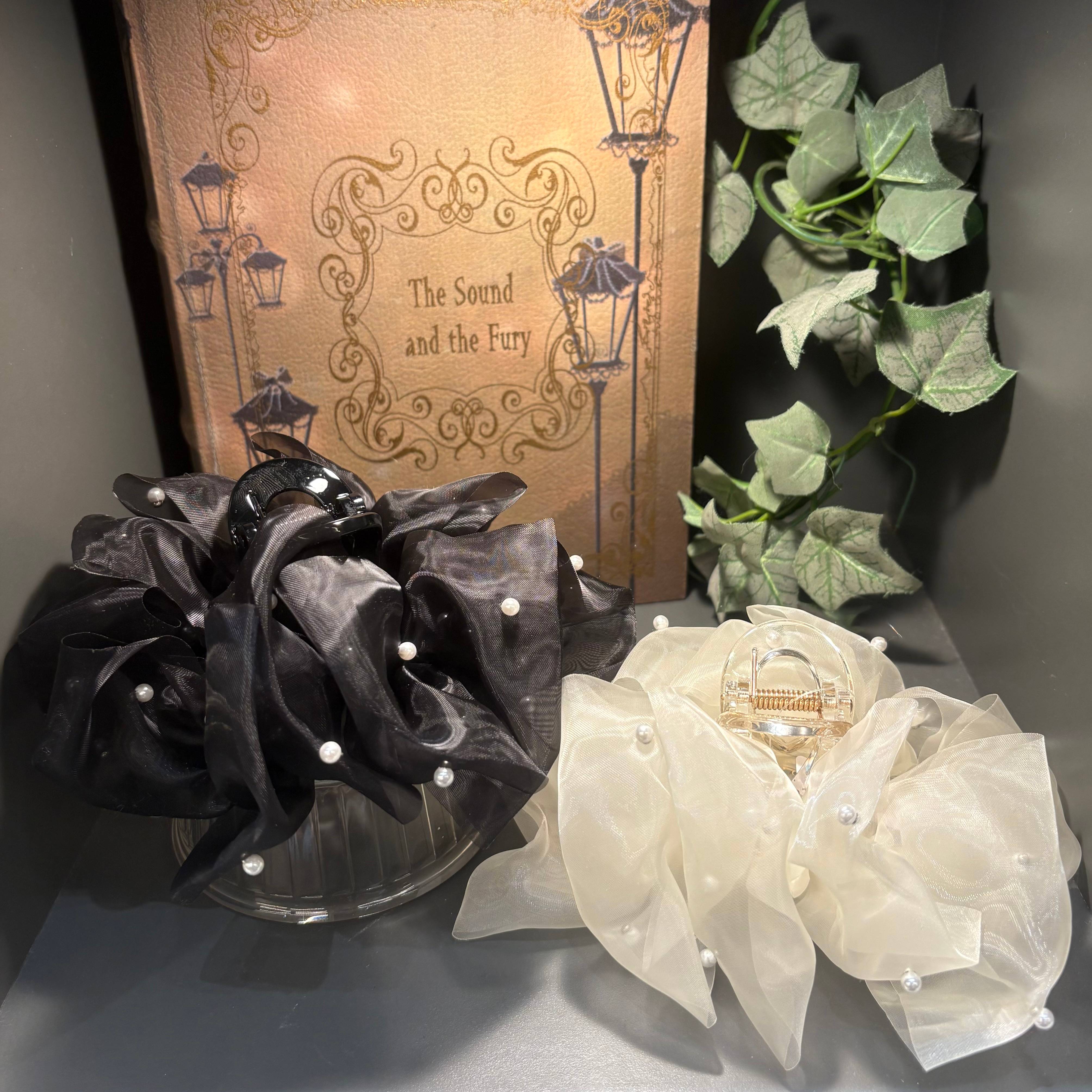 おすすめ！パール付きバンスクリップ♪