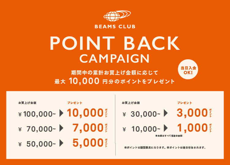 『ポイントバックキャンペーン』開催！
