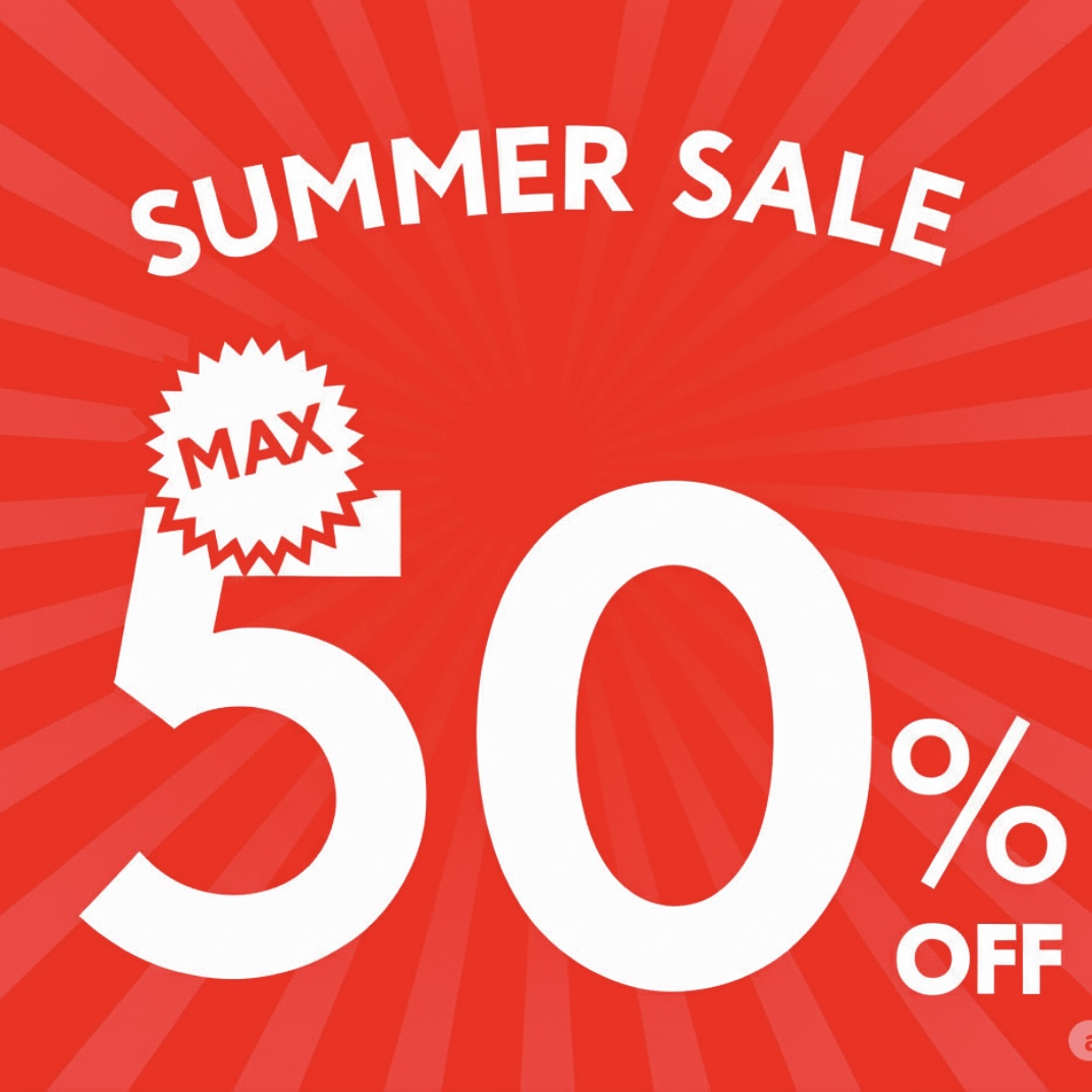 SUMMER SALE 開催中！