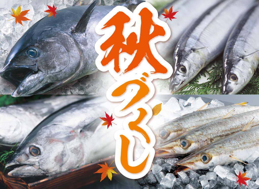 磯のがってん寿司『秋づくし』大好評！