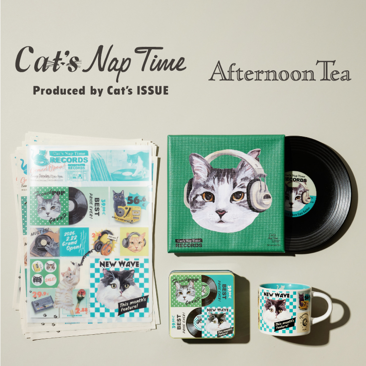 NEW】Cat's Nap Time | ショップニュース | Afternoon Tea LIVING