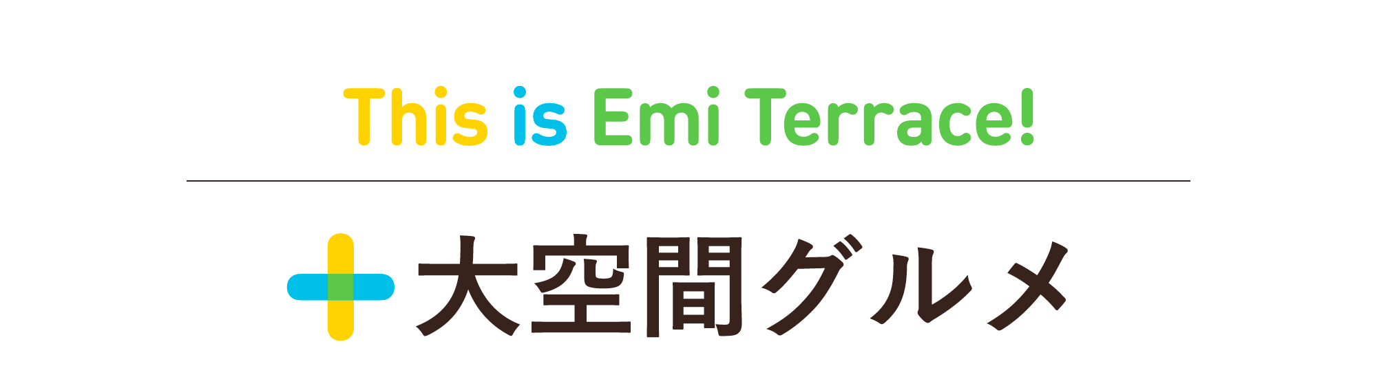 This is Emi Terrace! 大空間グルメ